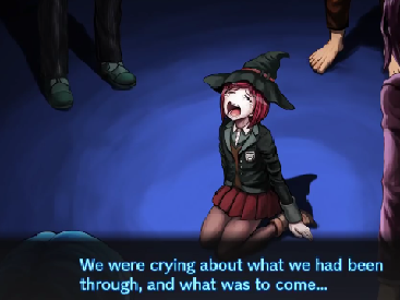 im crying with her-
