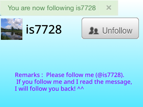 Follow me please 請關注我