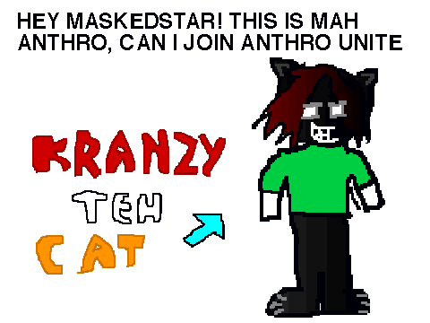 My anthro: Kranzy teh cat