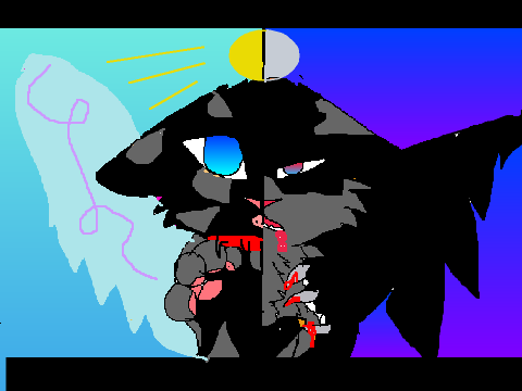 make two faced cat one evil and good remix