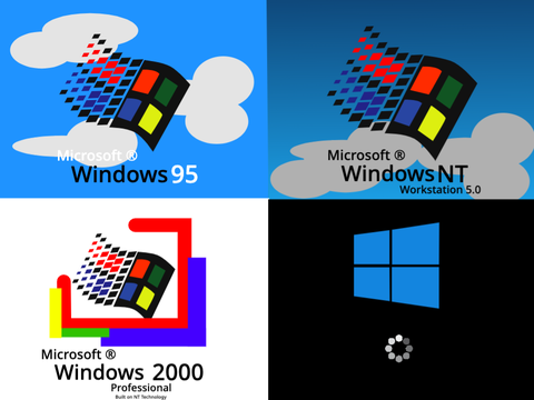 Windows startups evolution