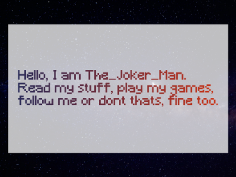 Banner(s) for @The_Joker_Man