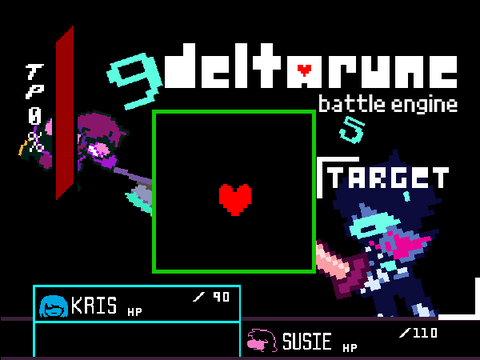 Deltarune battle engine ver 0.01