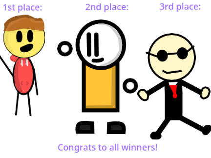 WINNERS FOR MY CONTEST