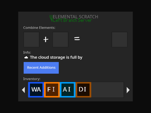 Elemental Scratch - Left Branch Server