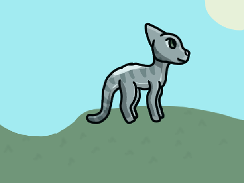 I made and drew a new OC on Kleki!