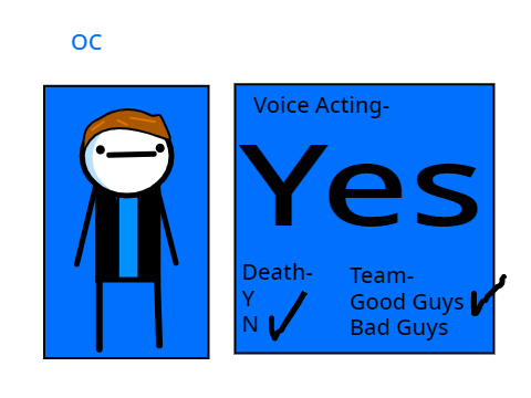 The Blade War sign up sheet test thing