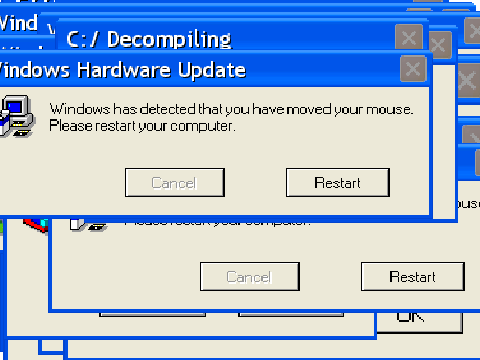 Windows be like...