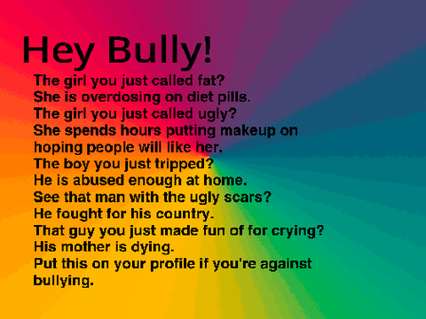 Help stop bullying (remix this) remix remix remix remix