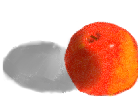 りんご"また"描いてみた