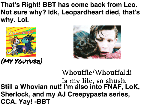 I'M BACK?!?