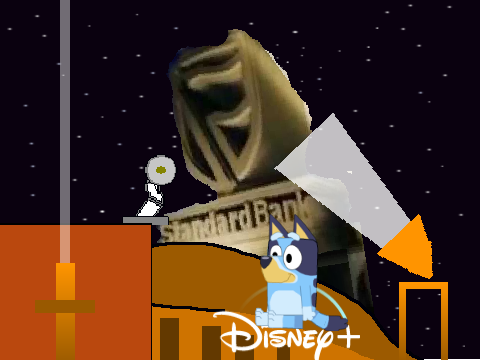 the biggest logo crossover, but Bluey is in it remix