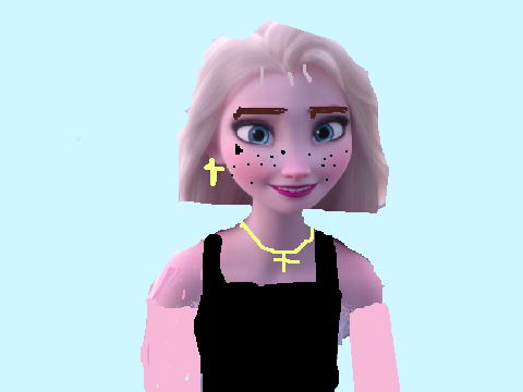 Elsa glow up :/