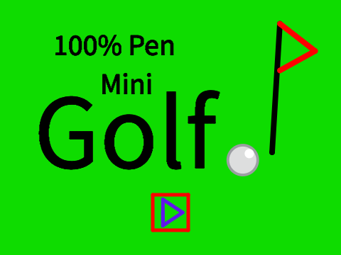 Mini Golf 100% Pen
