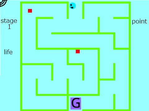 「迷路×シューティング」ゲーム ver.0.0.1