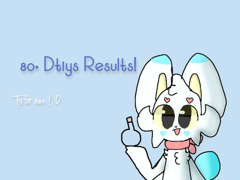 80+ Dtiys Results!