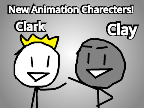 NEW ANIMATIONS CHARECTERS! Meet Clark and Clay!
