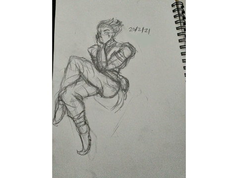*Keyboard spam* I drew Hisoka