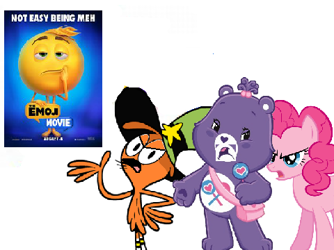 Me Pinkie Pie and Wander Review on Emoji Movie