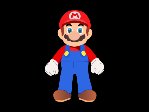 Mario Vector Trace I Guess