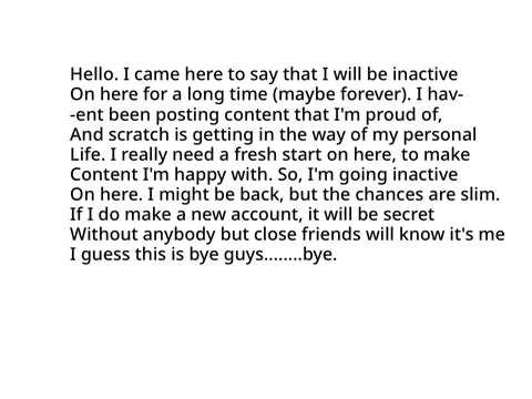 IMPORTANT ANNOUNCEMENT 