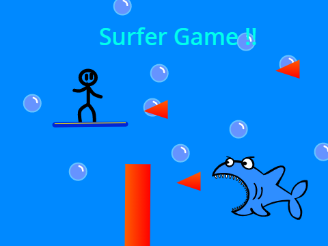 podwodny surfer STiK-men #games #all