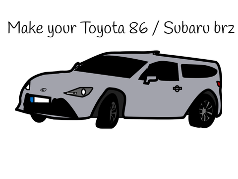 Toyota 86 or Subaru brz hachback and more