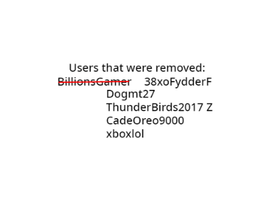 BillonsGamer is not here