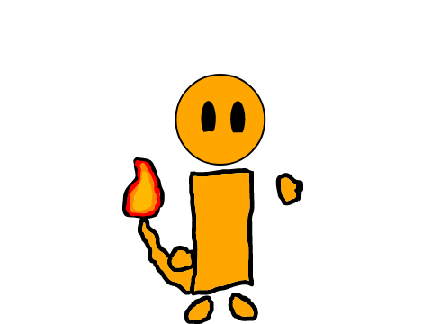 Charmander with tail!!!