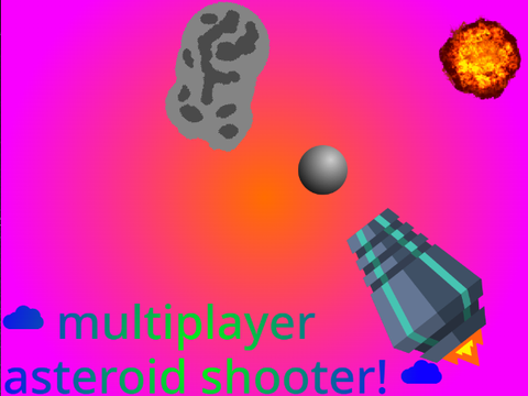 ☁ multiplayer asteroid shooter! ☁  #games #all