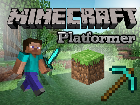 Minecraft Platformer #games #minecraft