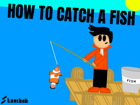 How to catch a fish - animation
