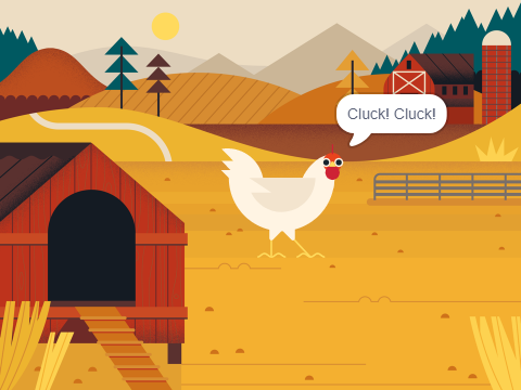 Dancing chicken