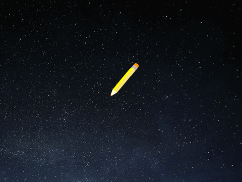 Pen with BRIGHT FLASHING COLOURS (DO NOT USE IF YOU ARE ADVERSELY AFFECTED BY THID)
