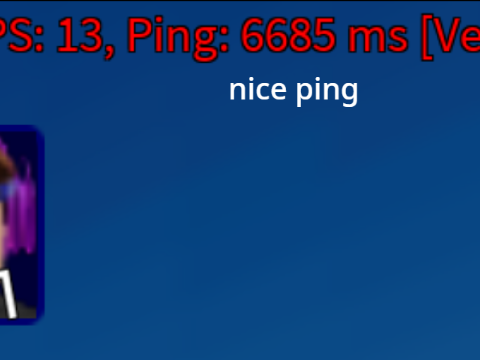 Lmao my ping