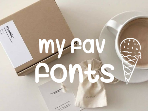 ↪ my fav fonts 