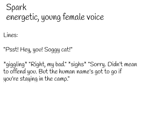 Aligned: Episode 1 audition for Spark
