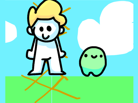 Me walking with me pet