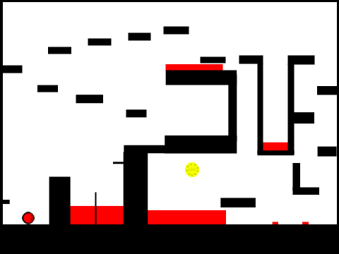 One-Leveled Platform Game