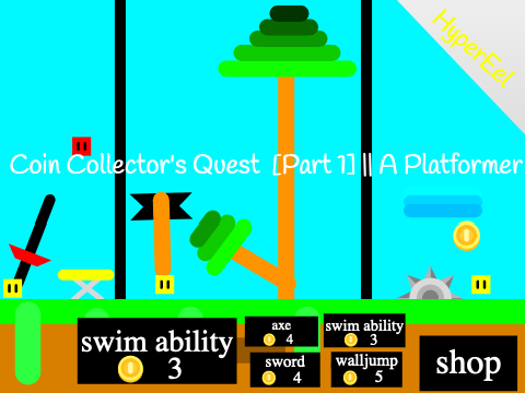 Coin Collector's Quest [Part 1] || A Platformer #Games #All remix