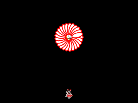 藤原妹紅　再現弾幕