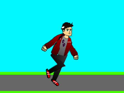 my oc walk cycle (official)
