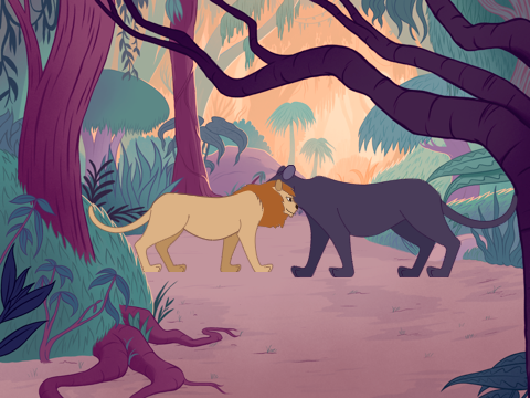 Der Löwe und der Panther