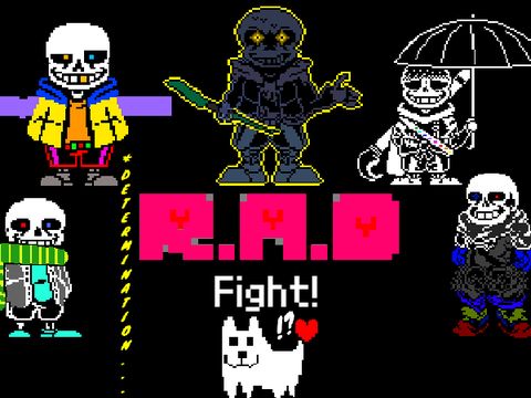 vs.R'A'DFight! ver.0.1【undertale fan game】