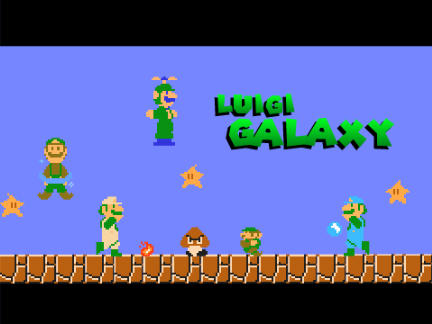 Luigi Galaxy (unfinished)