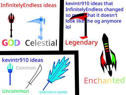  » Energy Legends Weapons «
