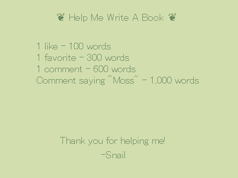 ❦ Help Me Write A Book ❦