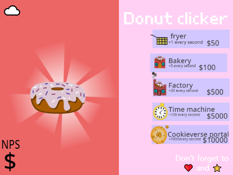 Donut clicker (REUPLOAD)