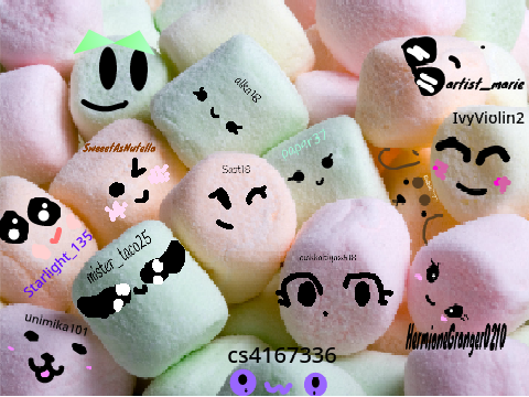 Add yourself as a marshmallow  remix remix remix remix … remix