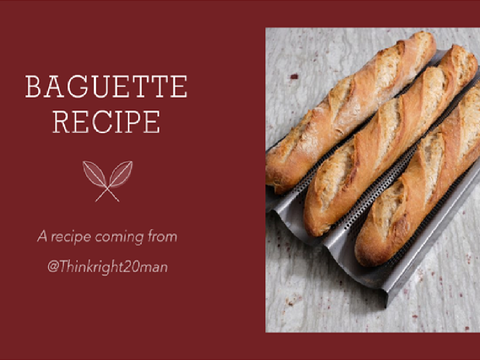 [Sample] Baguette Recipe
